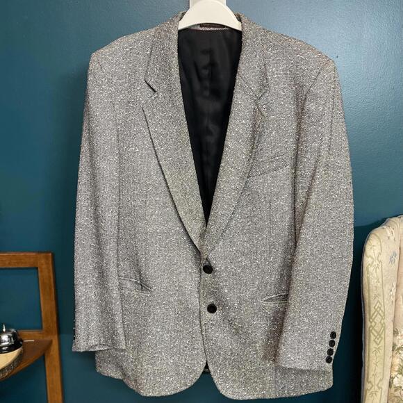 Vintage Chaps Ralph Lauren Union Label Wool Suit Jacket Blazer - Picture 4 of 9